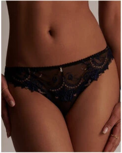 Tanga Aubade Amour Précieux (Cosmic Blue)