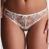 Tanga Aubade Trésor Infini (White Wind) -Sous Vêtement Boutique tanga aubade tresor infini white wind