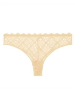 Simone Perele Tanga Simone Pérèle Escale (Vanille) 7 Simone Perele Tanga Simone Pérèle Escale (Vanille) -Sous Vêtement Boutique tanga simone perele escale vanille 2
