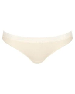 Tangas (Lot De 2) Coton Bio Sloggi GO Ribbed (Angora) -Sous Vêtement Boutique tangas lot de 2 coton bio sloggi go ribbed angora 3