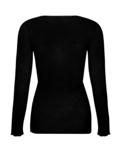 Tee-shirt Manches Longues Bien-être Lise Charmel Plaisir Caresse (Noir) -Sous Vêtement Boutique tee shirt manches longues bien etre lise charmel plaisir caresse noir 4