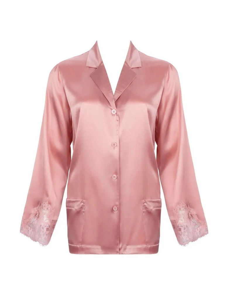 Veste De Pyjama Lise Charmel Splendeur Soie (Splendeur Rose) 3 Veste De Pyjama Lise Charmel Splendeur Soie (Splendeur Rose)