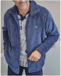 Veste Polaire à Fermeture éclair Massana Bleu