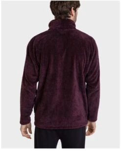 Veste Polaire à Fermeture éclair Massana Grenat -Sous Vêtement Boutique veste polaire a fermeture eclair massana grenat 4