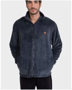 Veste Polaire à Fermeture éclair Massana Gris -Sous Vêtement Boutique veste polaire a fermeture eclair massana gris 3